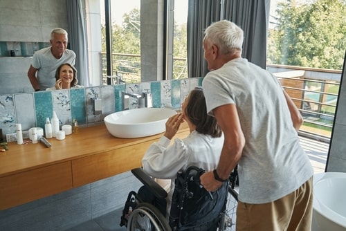 baño adaptado para personas con movilidad reducida